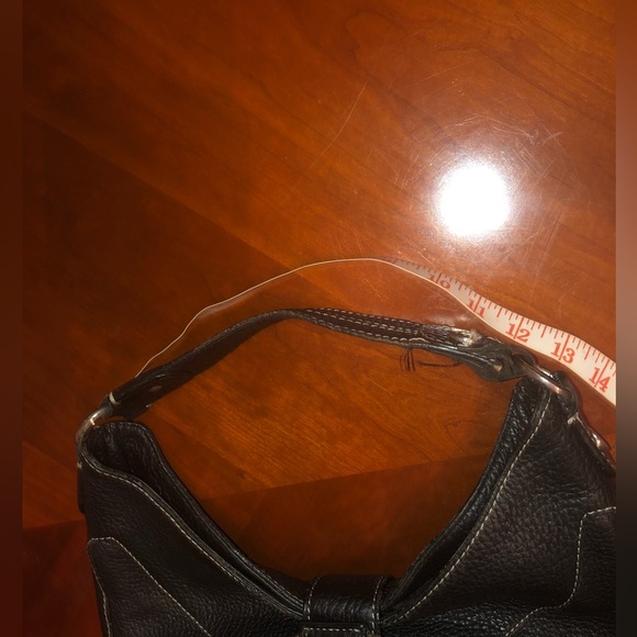 Vintage Michael Kors Bags | Michael Kors Black Leather Hobo preloved - Picture 5 of 15